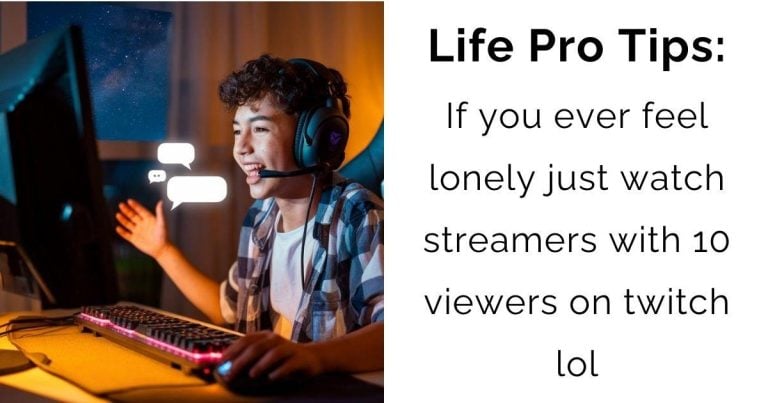 The Secret Cure for Loneliness Lies in Twitch’s Hidden Corners