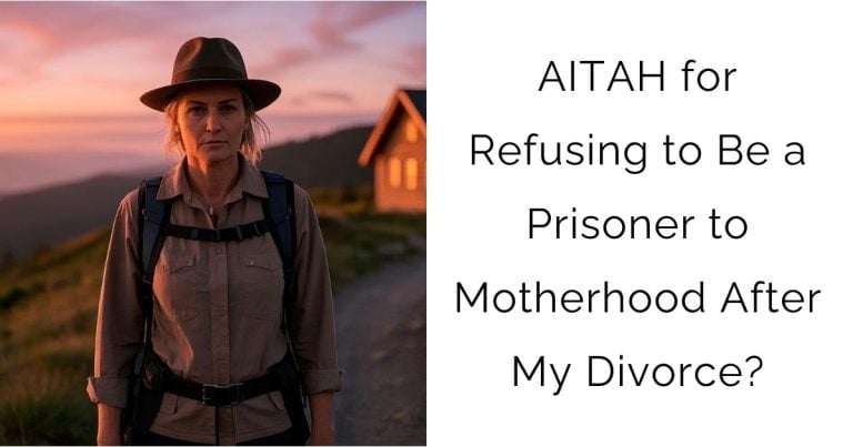 AITAH for Refusing to Be a Prisoner to Motherhood After My Divorce?