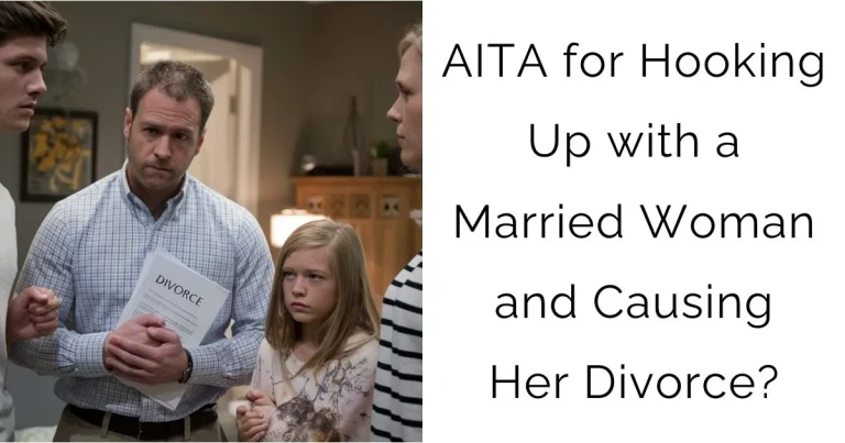 AITA for Hooking Up with a Married Woman and Causing Her Divorce?