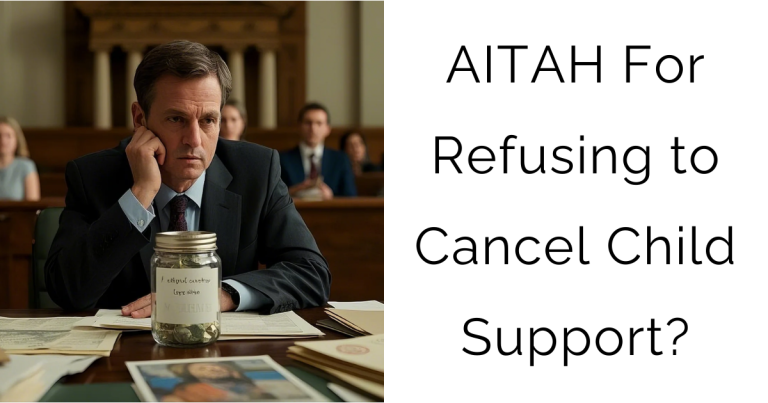 AITAH For Refusing to Cancel Child Support?