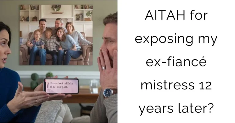 AITAH for exposing my ex-fiancé mistress 12 years later?