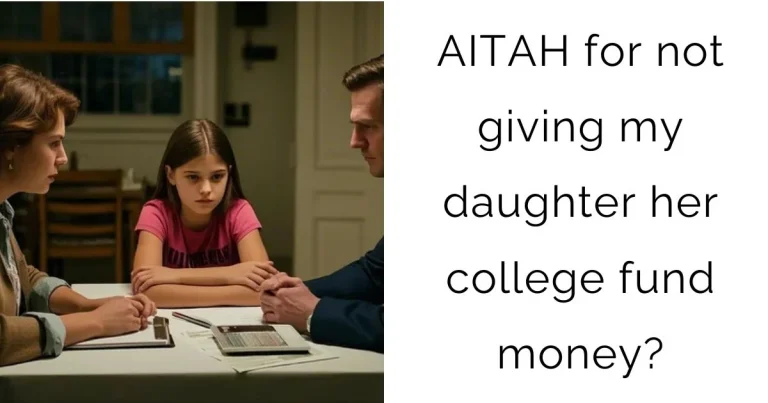 AITAH for not giving my daughter her college fund money?