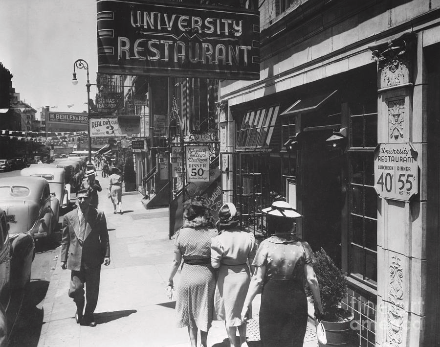 Street In Greenwich Village