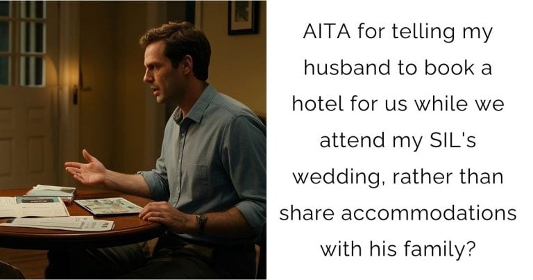 AITA For Demanding a Hotel Stay, Escaping In-Law Intrusion at a Wedding?