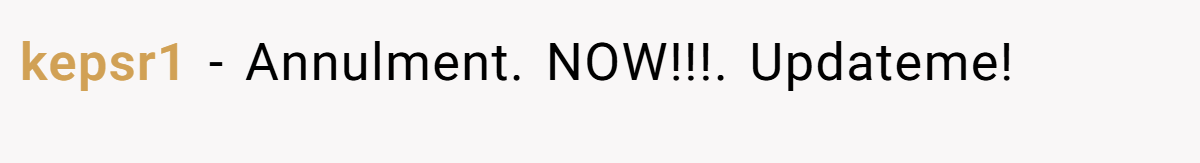 kepsr1 − Annulment. NOW!!!. Updateme!