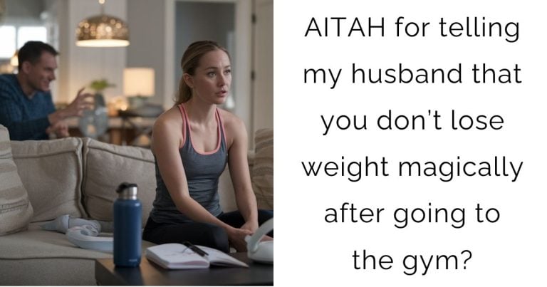 AITA for Explaining That Postpartum Weight Loss Isn’t Instant?