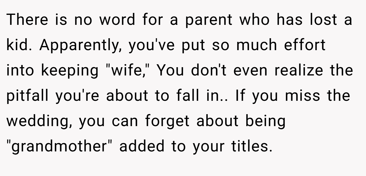 There is no word for a parent who has lost a kid. Apparently, you've put so much effort into keeping 