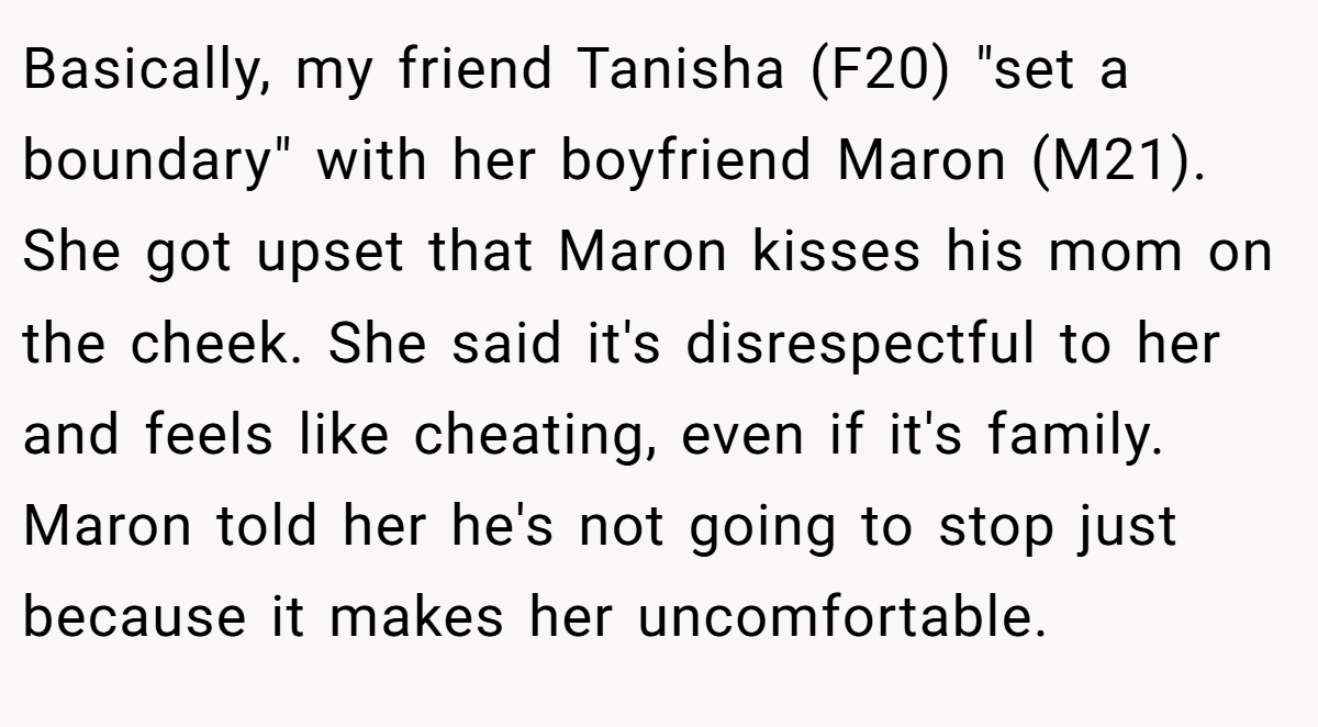 Basically, my friend Tanisha (F20) 