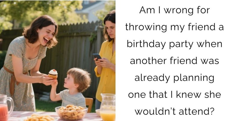 Am I wrong for throwing my friend a birthday party when another friend was already planning one that I knew she wouldn’t attend?