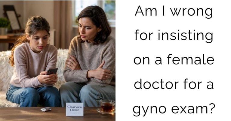 Am I wrong for insisting on a female doctor for a gyno exam?