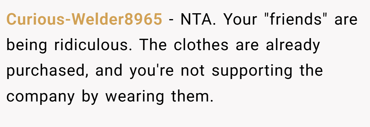Curious-Welder8965 − NTA. Your 