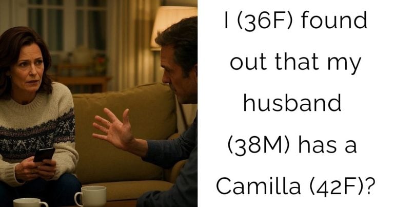 I (36F) found out that my husband (38M) has a Camilla (42F)?