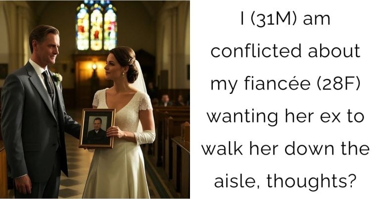 I (31M) am conflicted about my fiancée (28F) wanting her ex to walk her down the aisle, thoughts?