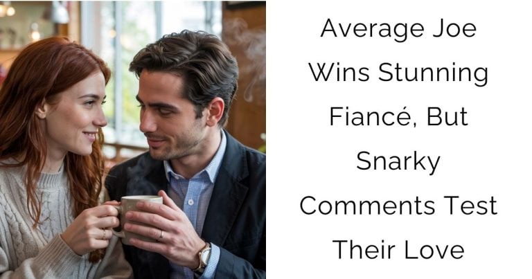 Average Joe Wins Stunning Fiancé, But Snarky Comments Test Their Love