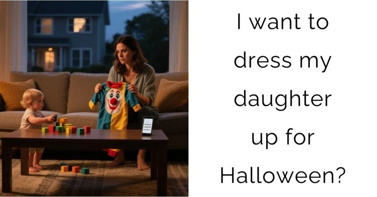 I want to dress my daughter up for Halloween?