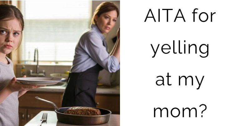 AITA for yelling at my mom?