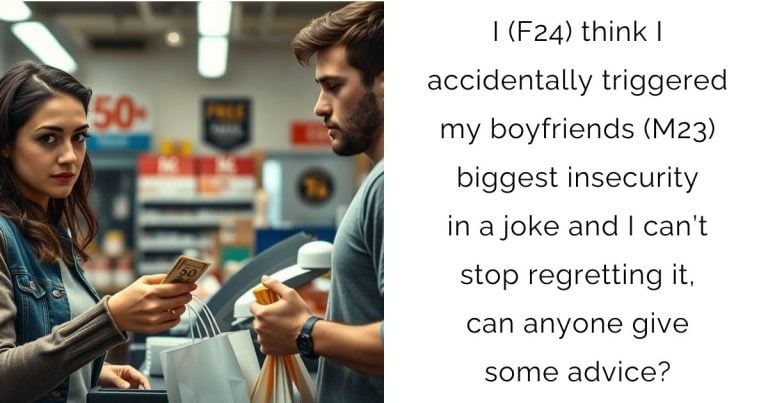 I (F24) think I accidentally triggered my boyfriends (M23) biggest insecurity in a joke and I can’t stop regretting it, can anyone give some advice?