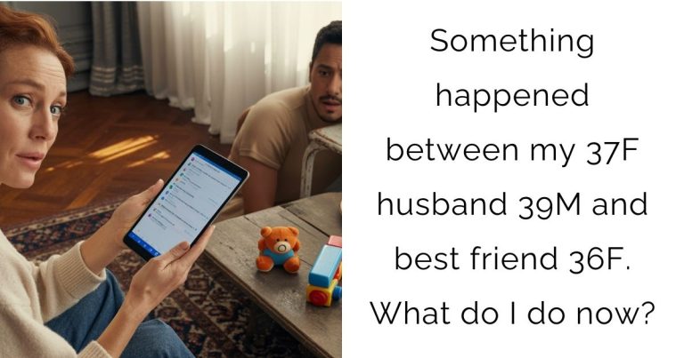Something happened between my 37F husband 39M and best friend 36F. What do I do now?