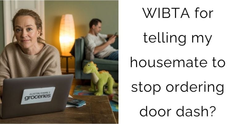 WIBTA for telling my housemate to stop ordering door dash?