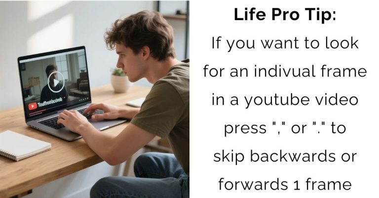 Master YouTube Like a Pro: This Sneaky Shortcut Lets You Pause the Perfect Moment