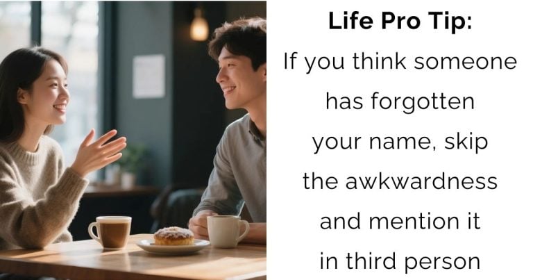 Master the Art of the Name-Drop: A Simple Move to Dodge Social Awkwardness