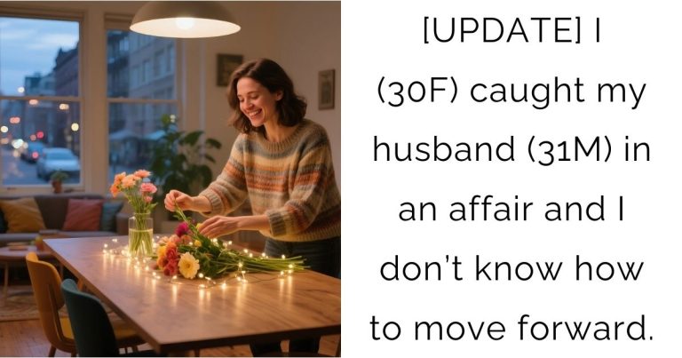 [UPDATE] I (30F) caught my husband (31M) in an affair and I don’t know how to move forward.