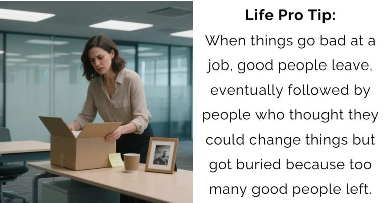 Toxic Office Alert: Why Good People Are Your Escape Clue