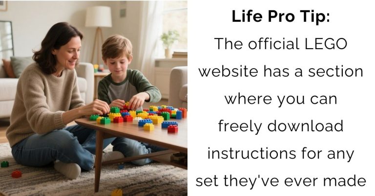 LEGO’s Hidden Gem: Free Manuals to Revive Your Brick Collection