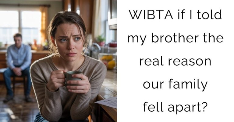 WIBTA if I told my brother the real reason our family fell apart?