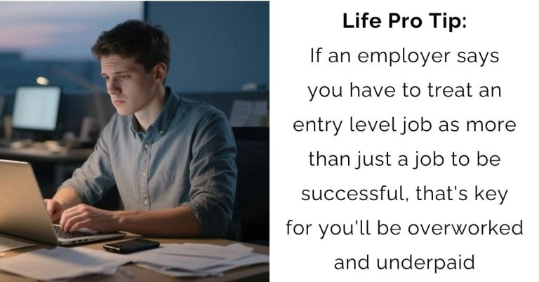 Hustle Hard, Hurt Later: The Entry-Level Job Loyalty Scam