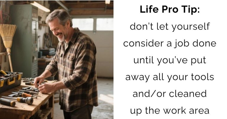 Finish Like a Pro: The Cleanup Rule That Transforms Your Work