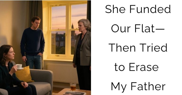 She Funded Our Flat—Then Tried to Erase My Father