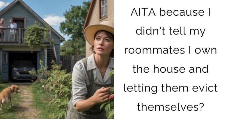 AITA because I didn’t tell my roommates I own the house and letting them evict themselves?