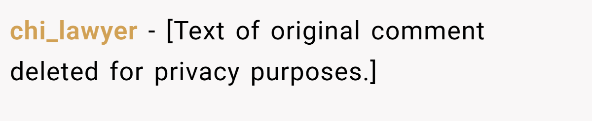 chi_lawyer − [Text of original comment deleted for privacy purposes.]