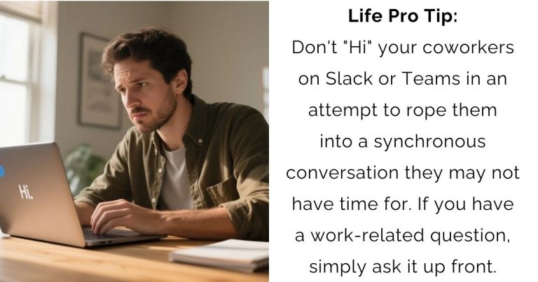 Ping with Purpose: How to Keep Work Chats on Point