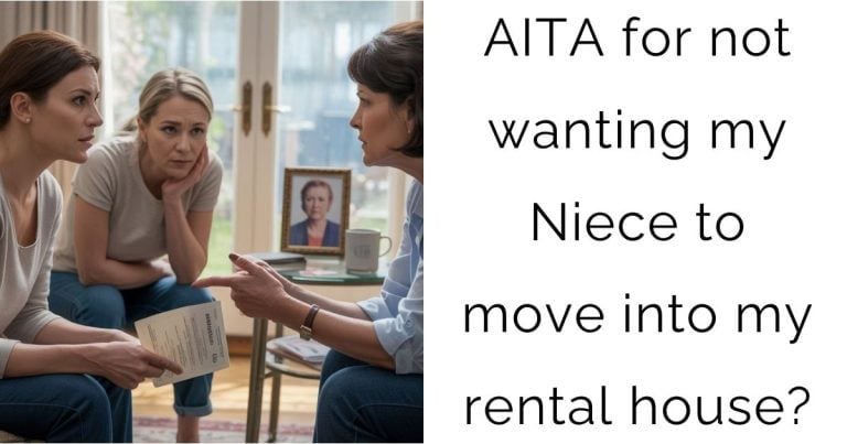 AITA for not wanting my Niece to move into my rental house?