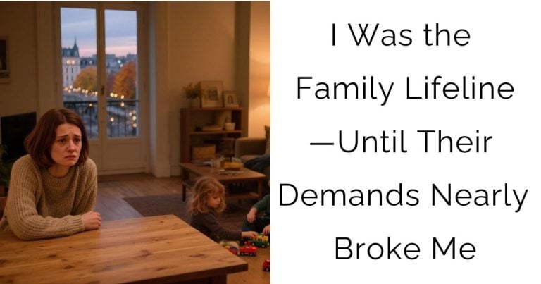 I Was the Family Lifeline—Until Their Demands Nearly Broke Me