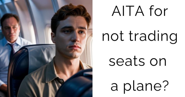 AITA for not trading seats on a plane?