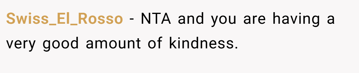 Swiss_El_Rosso − NTA and you are having a very good amount of kindness.