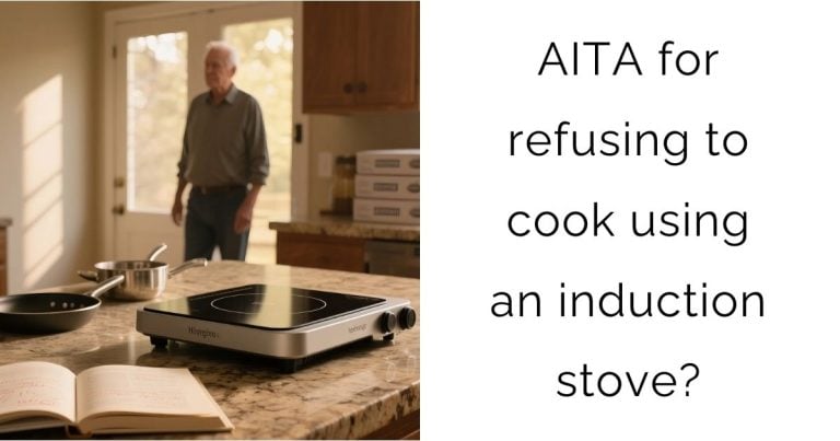 AITA for refusing to cook using an induction stove?