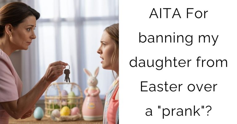 AITA For banning my daughter from Easter over a “prank”?
