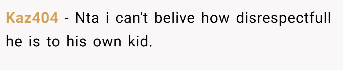 Kaz404 - Nta i can't belive how disrespectfull he is to his own kid.