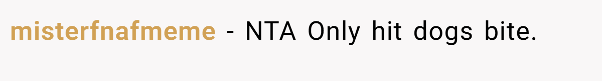 misterfnafmeme − NTA Only hit dogs bite.