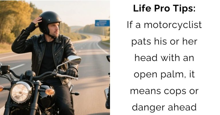 Why Motorcyclists Pat Their Heads: A Roadside Warning You Can’t Miss