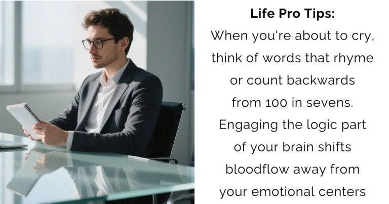 Tears on Pause: Clever Mind Tricks to Stay Cool Under Pressure