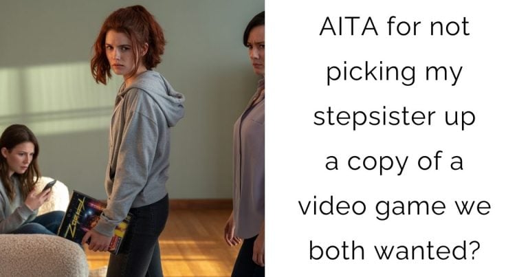 AITA for not picking my stepsister up a copy of a video game we both wanted?