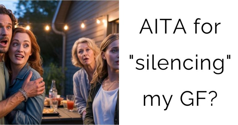 AITA for “silencing” my GF?