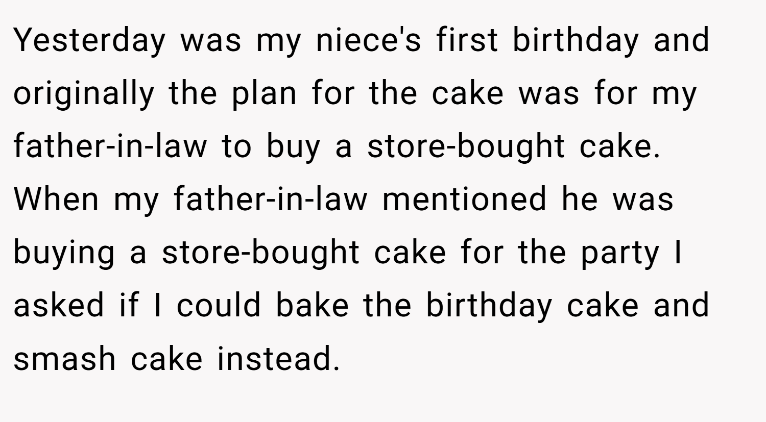 Yesterday was my niece's first birthday and originally the plan for the cake was for my father-in-law to buy a store-bought cake. When my father-in-law mentioned he was buying a store-bought cake for the party I asked if I could bake the birthday cake and smash cake instead.