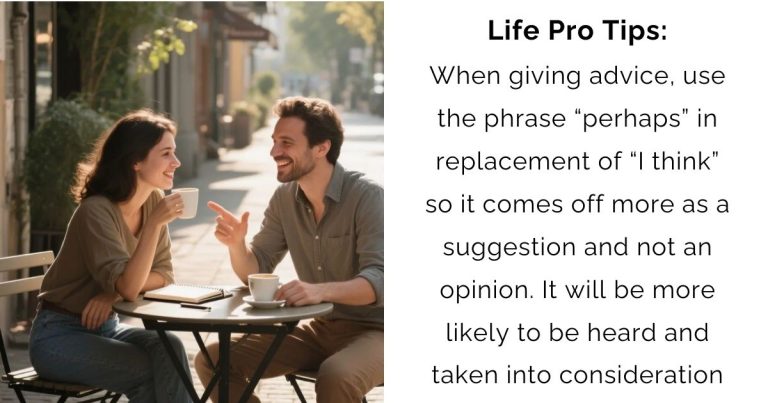 Unlock Better Conversations: How ‘Perhaps’ Transforms Your Suggestions