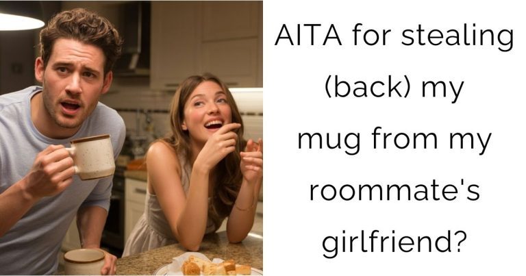 AITA for stealing (back) my mug from my roommate’s girlfriend?